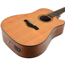 Ibanez AW65ECE-LG Artwood Series Acoustic Electric Guitar, Natural Low Gloss