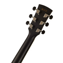 Ibanez AW84CE-WK Artwood Series Acoustic Electric Guitar, Weathered Black Open Pore