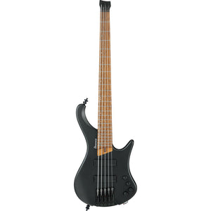 Ibanez EHB1005-BKF EHB Series 5-String Headless Electric Bass, Black Flat