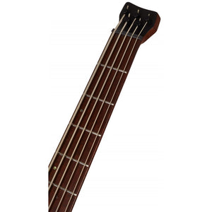 Ibanez EHB1005-BKF EHB Series 5-String Headless Electric Bass, Black Flat