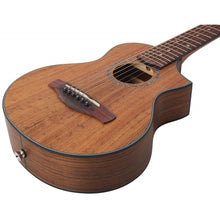 Ibanez EWP14WB-OPN EWP Series Acoustic Piccolo Guitar, Open Pore Natural