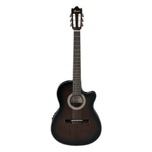 Ibanez GA35TCE-DVS GA Series Classical Acoustic Electric Guitar, Dark Violin Sunburst High Gloss