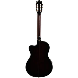 Ibanez GA35TCE-DVS GA Series Classical Acoustic Electric Guitar, Dark Violin Sunburst High Gloss
