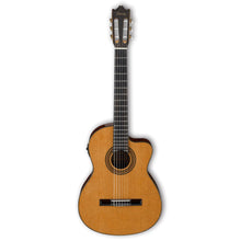 Ibanez GA6CE-AM GA Series Classical Acoustic Electric Guitar, Amber High Gloss