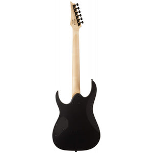 Ibanez GRG121DX-BKF RG GIO Series Electric Guitar, Black Flat