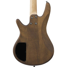 Ibanez GSR180-LBF GIO SR Series Electric Bass, Transparent Light Brown Flat