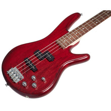 Ibanez GSR200-TR GIO SR Series Electric Bass, Transparent Red