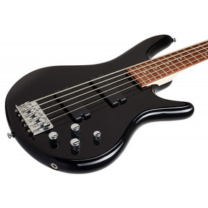 Ibanez GSR205-BK GIO SR Series 5-String Electric Bass, Black