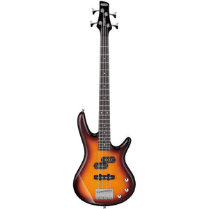 Ibanez GSRM20-BS GIO SR Series miKro Short-Scale Electric Bass, Brown Sunburst