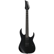 Ibanez RGRTB621-BKF RG Iron Label Series Electric Guitar, Black Flat