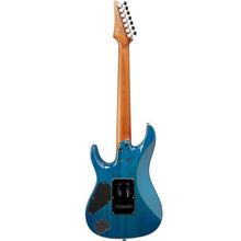Ibanez MM1-TAB Martin Miller Signature MM Series Electric Guitar, Transparent Aqua Burst