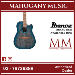 Ibanez ALT30FM-BDB ALTSTAR Series Acoustic Electric Guitar, Blue Doom Burst High Gloss