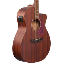 Ibanez PC12MHCE-OPN Performance Series Acoustic Electric Guitar, Open Pore Natural