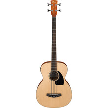 Ibanez PCBE12-OPN Performance Series Acoustic Electric Bass, Open Pore Natural