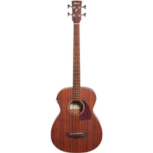 Ibanez PCBE12MH-OPN Performance Series Acoustic Electric Bass, Open Pore Natural