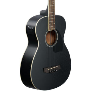 Ibanez PCBE14MH-WK Performance Series Acoustic Electric Bass, Weathered Black Open Pore