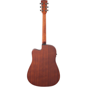 Ibanez PF12MHCE-OPN Performance Series Acoustic Electric Guitar, Open Pore Natural