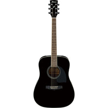 Ibanez PF15-BK Performance Series Dreadnought Acoustic Guitar, Black High Gloss