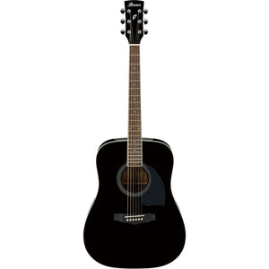 Ibanez PF15-BK Performance Series Dreadnought Acoustic Guitar, Black High Gloss