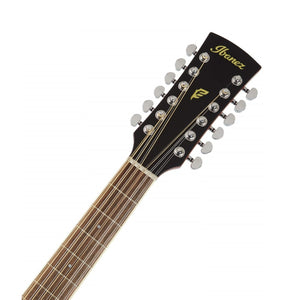 Ibanez PF1512ECE-NT Performance Series 12-String Acoustic Electric Guitar, Natural High Gloss