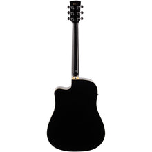 Ibanez PF15ECE-BK Performance Series Acoustic Electric Guitar, Black High Gloss