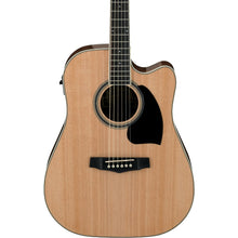 Ibanez PF15ECE-NT Performance Series Acoustic Electric Guitar, Natural High Gloss