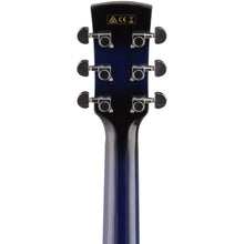 Ibanez PF15ECE-TBS Performance Series Acoustic Electric Guitar, Transparent Blue Sunburst High Gloss