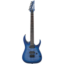 Ibanez RGA42FM-BLF RGA Standard Series Electric Guitar, Blue Lagoon Burst Flat