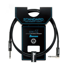 Ibanez SI5L Guitar Cable, Straight/Right Angle Plug, 5ft