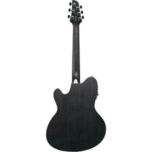 Ibanez TCM50-GBO Talman Series Acoustic Electric Guitar, Galaxy Black Open Pore