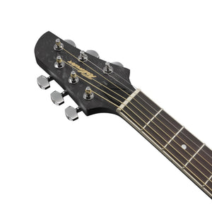 Ibanez TCM50-GBO Talman Series Acoustic Electric Guitar, Galaxy Black Open Pore