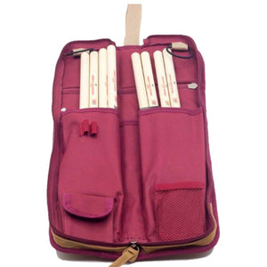 Tama TSB12WR Powerpad Designer Drum Stick bag, Wine Red