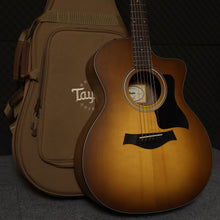[PREORDER] Taylor 114ce Grand Auditorium Acoustic Guitar w/Bag, Sunburst Top ( 114-CE / 114CE-SB-WAL )