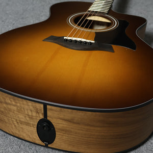 [PREORDER] Taylor 114ce Grand Auditorium Acoustic Guitar w/Bag, Sunburst Top ( 114-CE / 114CE-SB-WAL )