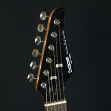SQOE SEST700, Glitter Super Stratocaster HSS Electric Guitar with Alter Switch - Black ( SEST / SEST-700 / ST 700 )