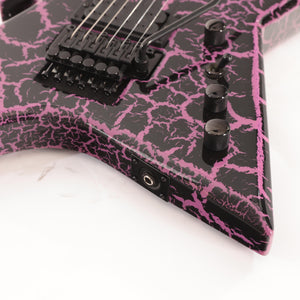 B.C. Rich Ironbird MK1 Legacy Floyd Electric Guitar - Purple Crackle