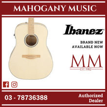 Ibanez AAD77M1E-OAW Acoustic Guitar, Open Pore Antique White