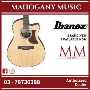 Ibanez AAM50CE-OPN Advanced Acoustic Series Acoustic Electric Guitar, Open Pore Natural
