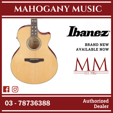Ibanez AE170-NTR AE Series Acoustic Electric Guitar, Natural High Gloss