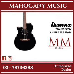 Ibanez AEG50L-BKH AEG Series Left Handed Acoustic Electric Guitar, Black High Gloss