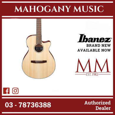 Ibanez AEG50N-NT AEG Series Nylon Stringed Acoustic Electric Guitar, Natural High Gloss