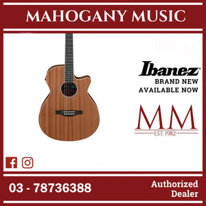 Ibanez AEG7MH-OPN AEG Series Acoustic Electric Guitar, Open Pore Natural