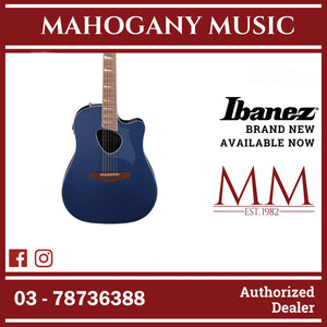 Ibanez ALT30-NBM ALTSTAR Series Acoustic Electric Guitar, Night Blue Metallic