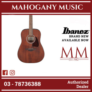 Ibanez AW54-OPN Artwood Series Acoustic Guitar, Open Pore Natural