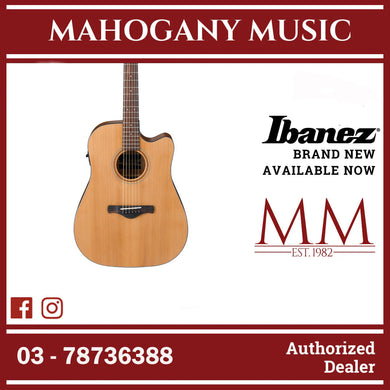 Ibanez AW65ECE-LG Artwood Series Acoustic Electric Guitar, Natural Low Gloss