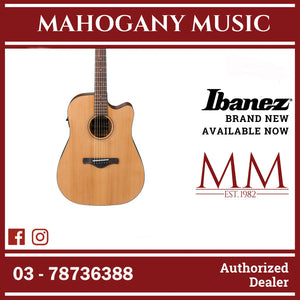 Ibanez AW65ECE-LG Artwood Series Acoustic Electric Guitar, Natural Low Gloss
