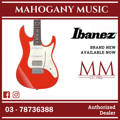 Ibanez AZ2204NW-VR AZ Prestige Series Electric Guitar, Vermillion Red
