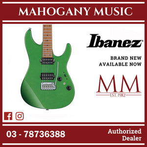 Ibanez AZ2402-AGM AZ Prestige Series Electric Guitar, Apple Green Metallic