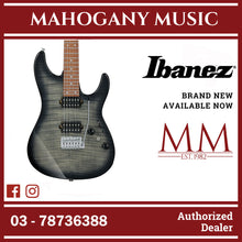 Ibanez AZ24S1F-TKS AZ Series Electric Guitar, Transparent Black Sunburst