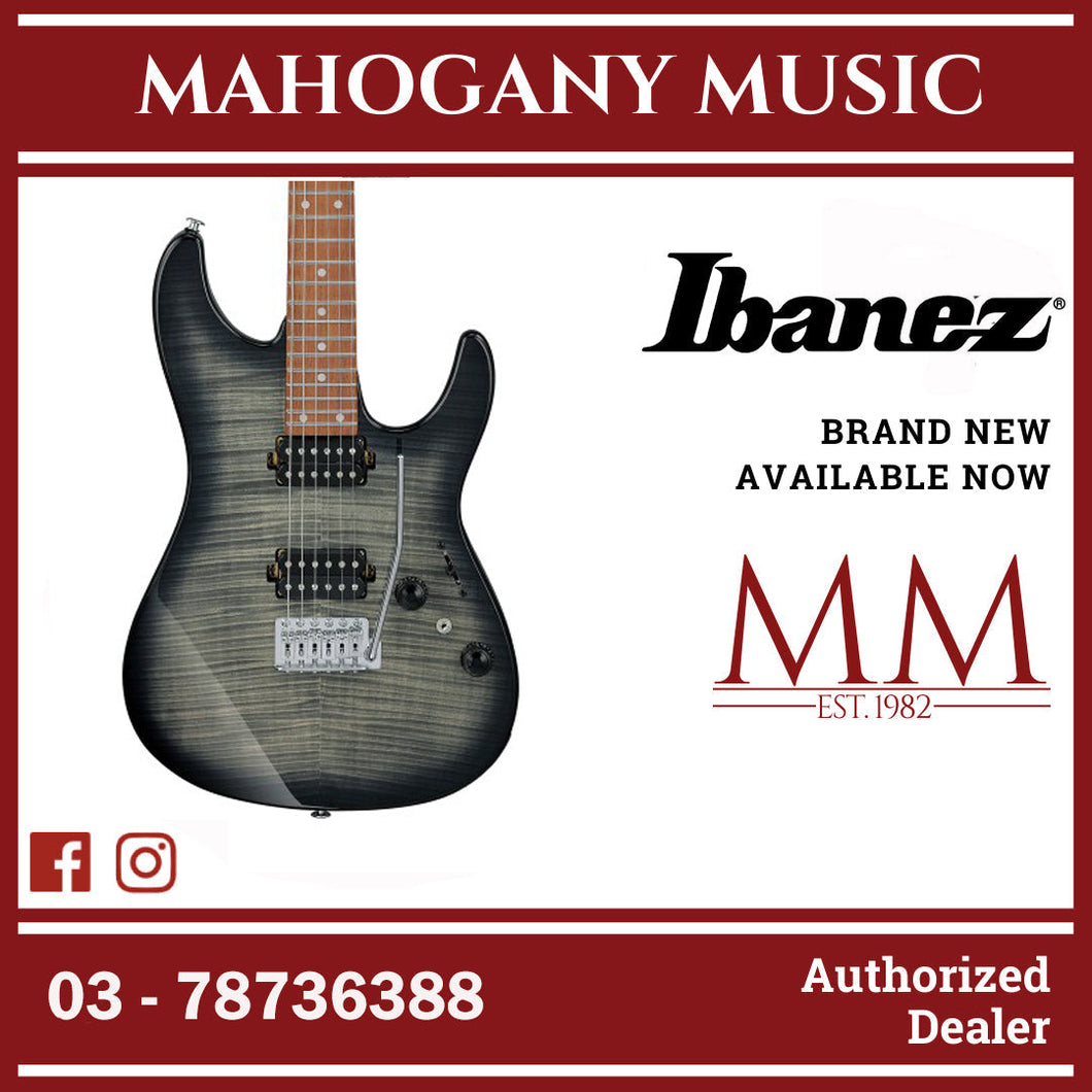 Ibanez AZ24S1F-TKS AZ Series Electric Guitar, Transparent Black Sunburst